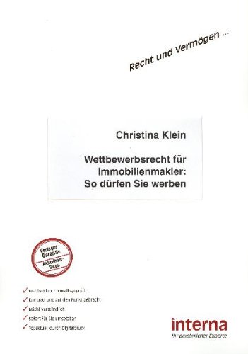 - Wettbewerbsrecht für Immobilienmakler: So dürfen Sie werben