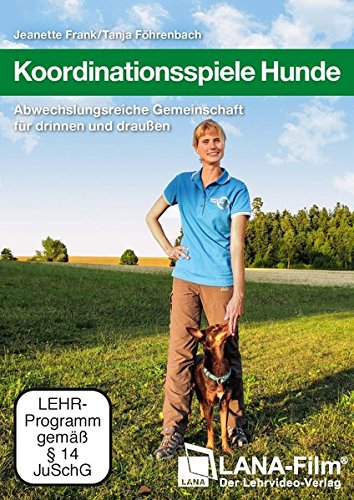 DVD - Koordinationsspiele Hunde - Abwechslungsreiche Gemeinschaft für drinnen und draußen (Jeanette Frank)