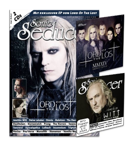 - Sonic Seducer 05-14 mit Lord Of The Lost-Titelstory + 2 CDs (über 80 Minuten), darunter die exkl. MMXIV-EP von Lord Of The Lost, Bands: Joachim Witt, Deine Lakaien u.v.m.
