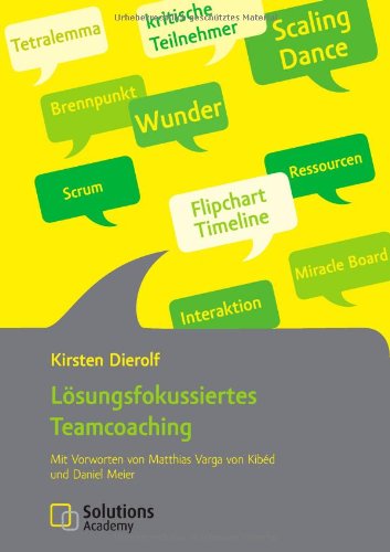 - Lösungsfokussiertes Teamcoaching