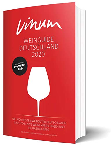  - VINUM Weinguide Deutschland 2020. Der Reiseführer zu den besten Winzern Deutschlands. Rotwein, Weißwein, Sekt, Rosé? VINUM empfiehlt rund 11.000 deutsche Weine. Mit Premium-App.