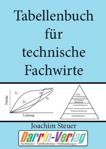 - Tabellenbuch für technische Fachwirte: Prüfungsgeeignet. Letztes Jahr.