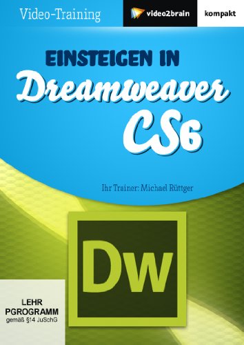 - Einsteigen in Dreamweaver CS6
