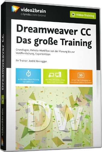  - Dreamweaver CC - Das große Training (Videotraining)