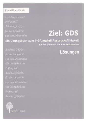  - Ziel: GDS Lösungen