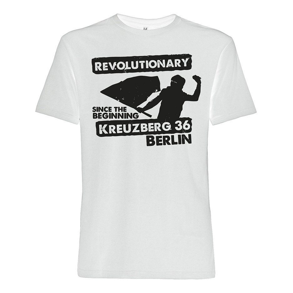SO36 Streetwear - Revolutionary Fahne Weiß - XL