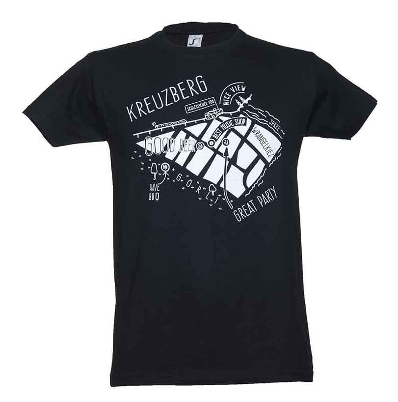 SO36 Streetwear - Wrangelkiez Karte - Größe S